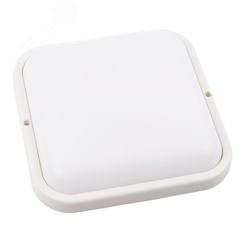 Светильник светодиодный ULW-Q229 24W/4000K IP65 WHITE влагозащищенный. Квадрат. Белый свет (4000K). 190?190?37мм. Корпус белый