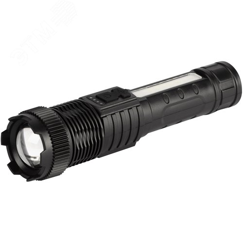 Фонарь светодиодный UA-402 универсальный аккумуляторный 5 Вт LED + 5 Вт COB Zoom 6 режимов маячок клипса USB type C