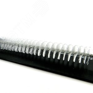 Щетка ерш Д15x100x300 с хв-м + кольцо, ворс нейлон 0,25 очистка котлов теплообменников дымоходов труб отверстий (14-162)