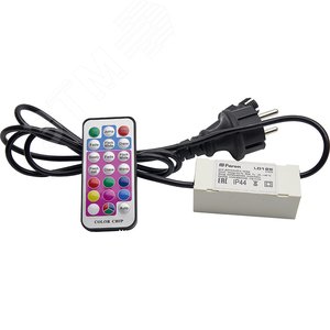 Контроллер LED-R RGBW IP44 для двухжильного светодиодного дюралайта на 10-50м