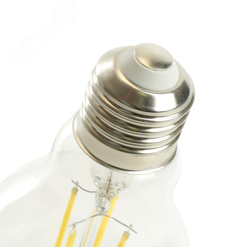 Лампа светодиодная LED 6вт Е27 теплый FILAMENT .PRO
