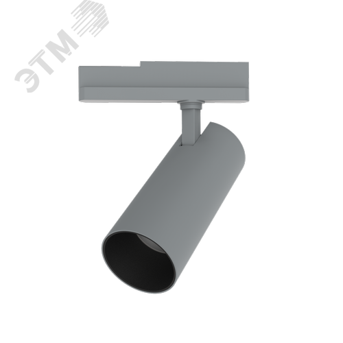 Светильник светодиодный трек TT-Vivo TrueBright 30 Вт 4000 K 196х265х85 мм угол 20 градусов CRI 92 RAL7045 серый муар диммируемый по протоколу DALI