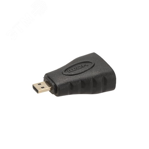 Переходник АВП 1 штекер micro HDMI - гнездо HDMI, позолоченные контакты,
