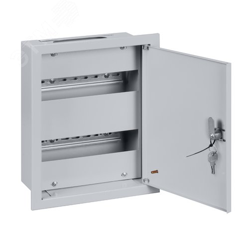 Корпус металлический ЩРВ-24, 345х280х120 мм, IP31, RAL7035 светло-серый LITE