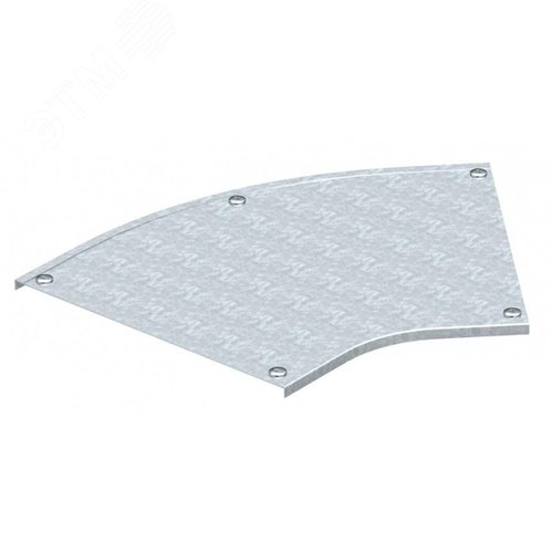 Крышка угловой секции 45°, B=400 мм, FS (DFB 45 400 FS)