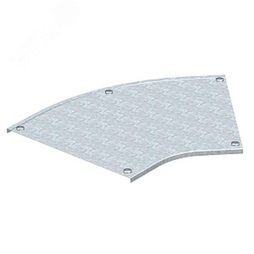 Крышка угловой секции 45°, B=400 мм, FS (DFB 45 400 FS)
