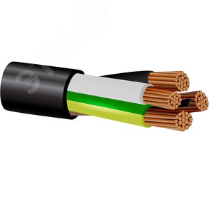 Кабель силовой КГТП-ХЛ 4х1,5 (PE) 380/660-2 ТРТС