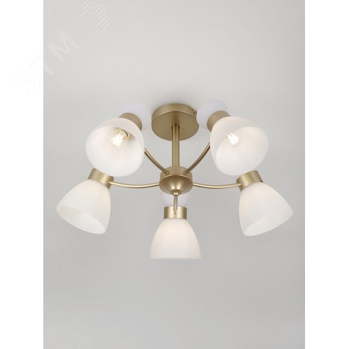 Люстра 5хЕ27 60 Вт модерн Rivoli Wendy 9184-305