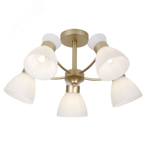 Люстра 5хЕ27 60 Вт модерн Rivoli Wendy 9184-305