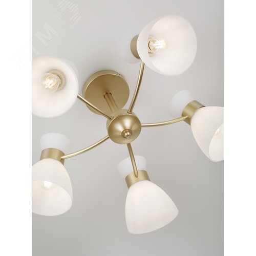 Люстра 5хЕ27 60 Вт модерн Rivoli Wendy 9184-305