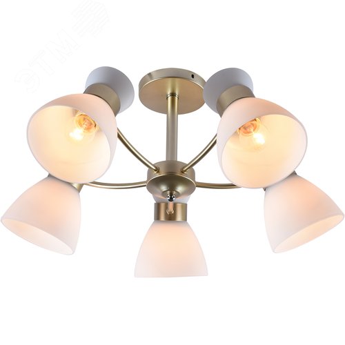 Люстра 5хЕ27 60 Вт модерн Rivoli Wendy 9184-305