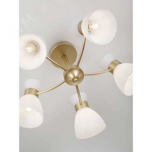 Люстра 5хЕ27 60 Вт модерн Rivoli Wendy 9184-305