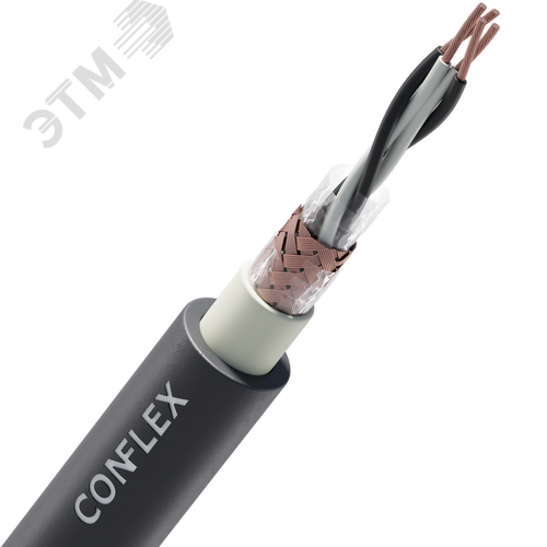 Кабель монтажный CONFLEX МКЭШВнг(А)-LS 2х2х1,0 ТРТС