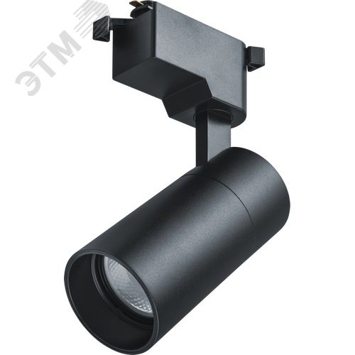 Светильник трековый светодиодный на шинопровод NLT-T1-1L-10W-840-BL-LED однофазный черный 10 Вт 4000К