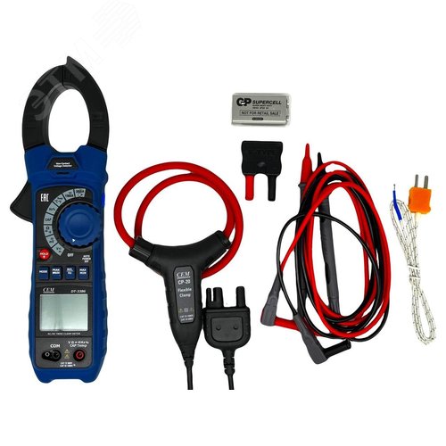 Клещи электроизмерительные DT-3386