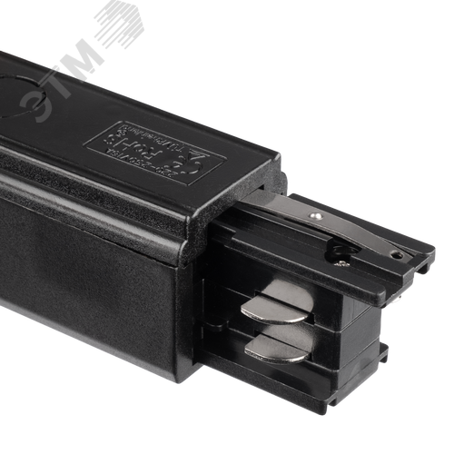 Коннектор черный внешн. I-образн. для 3Ф шинопровода PRO+ 3P PTR CI-BL LONG 5063037 JazzWay