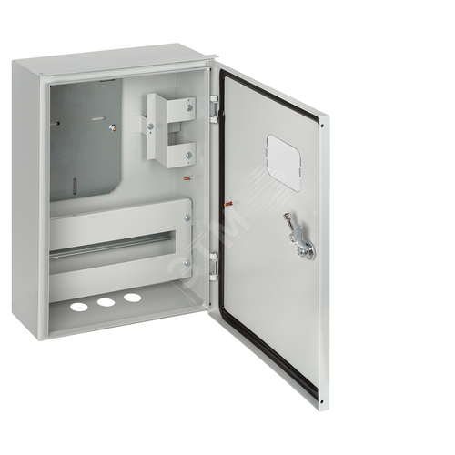 Корпус металлический ЩУРН-3/12, 480х350х165 мм, IP54, RAL7035 светло-серый LITE