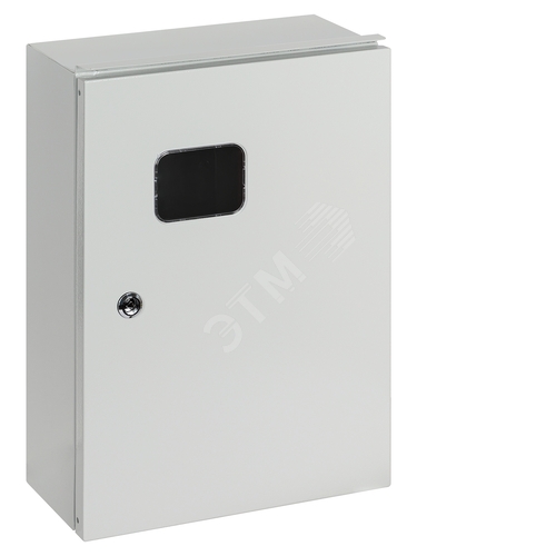 Корпус металлический ЩУРН-3/12, 480х350х165 мм, IP54, RAL7035 светло-серый LITE
