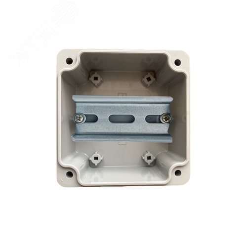 Коробка распределительная с DIN-рейкой КСП 82х80х55 АЯКС IP66/67, без сальников