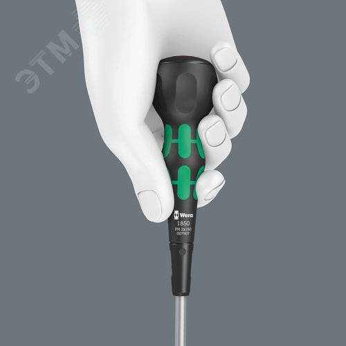 Набор отвёрток в поясной сумке, 8 предметов, 9621 SET 2 Kraftform Ball-Grip