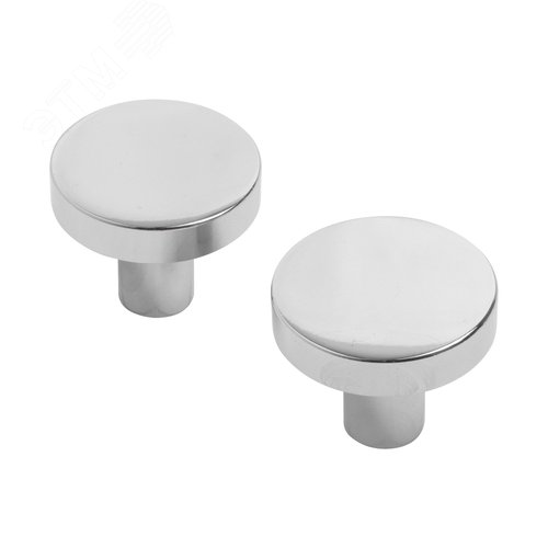 Ручка-кнопка мебельная StahlBuro AP2401 2шт., CP хром