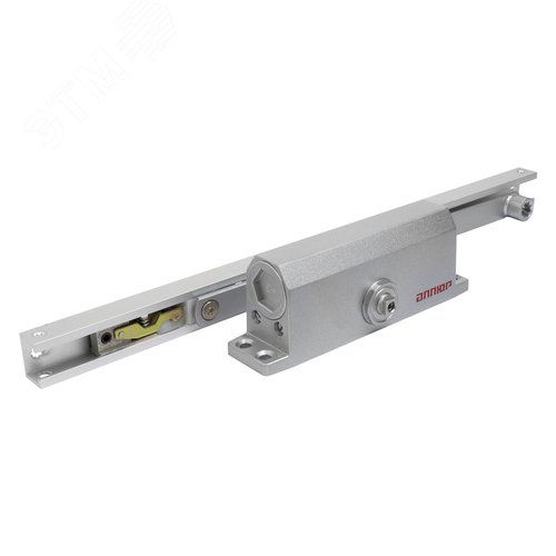 Доводчик дверной АЛЛЮР COMFORT ДД 168/3-4 AH-S (до 100 кг) серебро