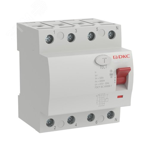УЗО YON макс (YON max) 4P, 100mA, 40A, type A-S