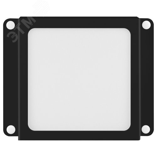 Светильник светодиодный 36Вт 4000К 3420Лм IP40 89x89x40 черный грильято 100х100 6 штук SPO-646-3-4K-B6