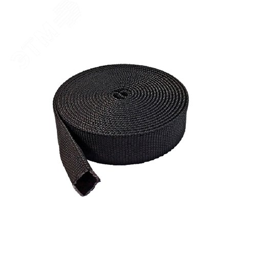 Защитный текстильный рукав 15 мм (25 м/уп) черная