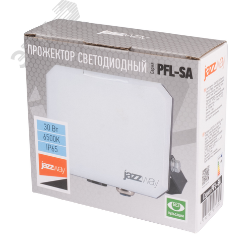 Прожектор светодиодный ДО-30w холодный OPAL 6500K 2700Лм IP65 JazzWay