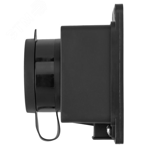 Розетка настенная с заглушкой каучук 2Р+РЕ 16А 250В IP44