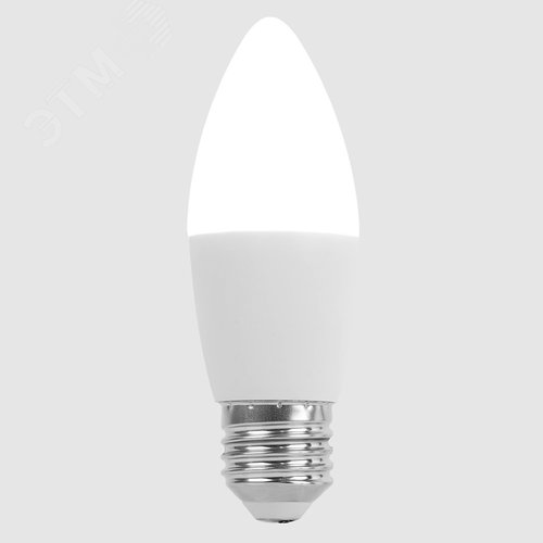 Лампа светодиодная LED 15вт Е27 белый матовая свеча