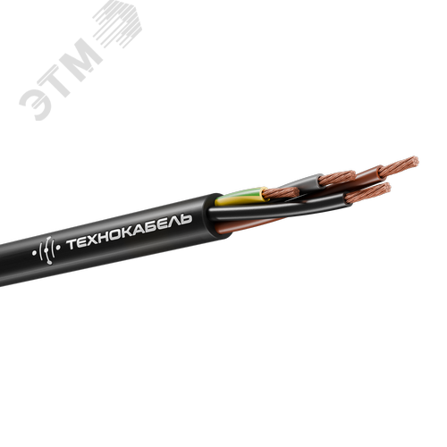 Кабель силовой КГТП-ХЛ 3х6+1х4(PE) 220/380-3 ТРТС