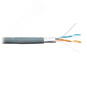Витая пара F/UTP кат 5e 2х2х0.46 AWG24 Light LSZH нг(A)-HF 100м