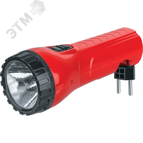Фонарь ОНЛАЙТ OPT-CP02-ACCU пластиковый 1LED, 0,5Вт, 2 режима