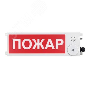 Оповещатель взрывозащищенный световое табло ТСВ-Exm-Прометей, БЛОК-БОКС НКУ, 220В Ч/З