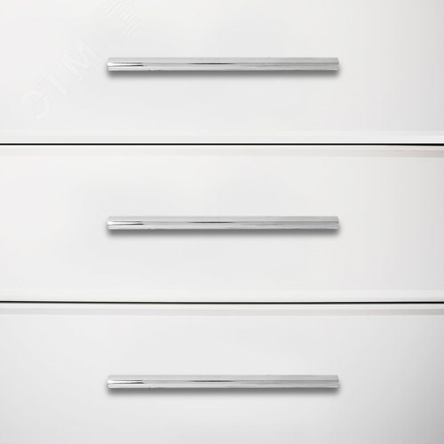 Ручка-скоба мебельная StahlBuro A8925-128 2шт., CP хром