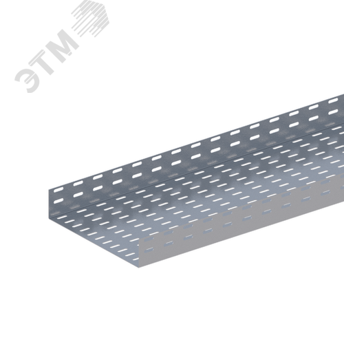 Лоток перф. 400х100х2000 0,7 мм
