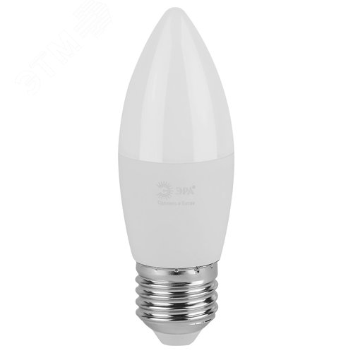 Лампа светодиодная LED 10 Вт 1000Лм 4000К свеча нейтральный E27 220-240В LED B35-10W-840-E27 Green Line