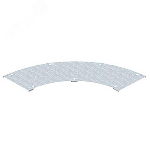 Крышка угловой секции 90°, B=300 мм, FS (WDBRL 90 30 FS)