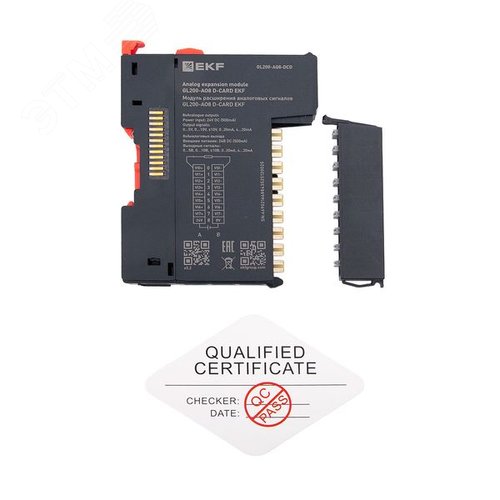 Модуль расширения аналоговых сигналов GL200-AO8 D-CARD