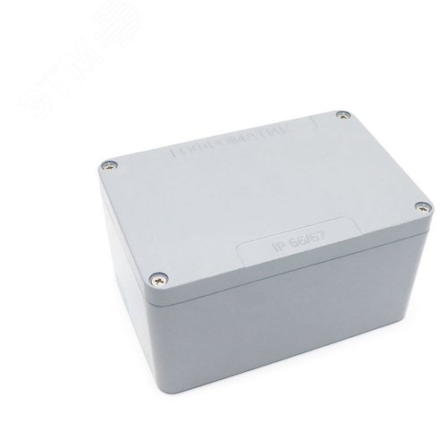 Коробка ответвительная алюминиевая 150х100х80 IP66/IP67 ГОФРОМАТИК