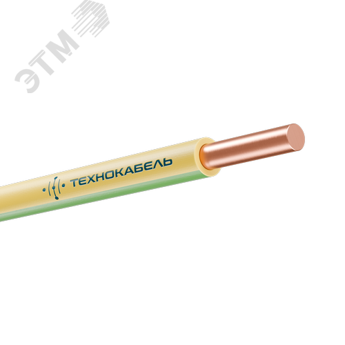 Провод установочный ПуВнг(A)-LSLTx 1х4 З-Ж (100м) ТРТС