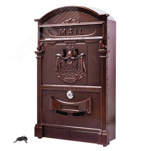 Ящик почтовый индивидуальный №4010 медь