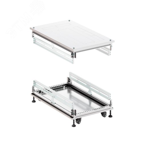 Крыша основание преперфорированные IT-CQE 600x1000, RAL7035