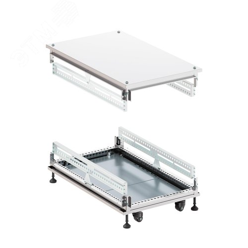 Крыша основание сплошные IT-CQE 600x1200, RAL7035