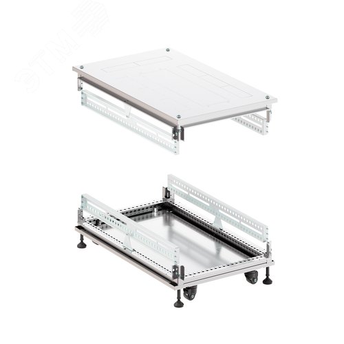 Комплект крыша-основание преперфорированные IT-CQE600x800, RAL7035