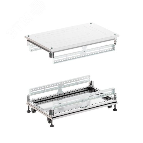 Комплект крыша-основание преперфорированные IT-CQE600x800, RAL7035