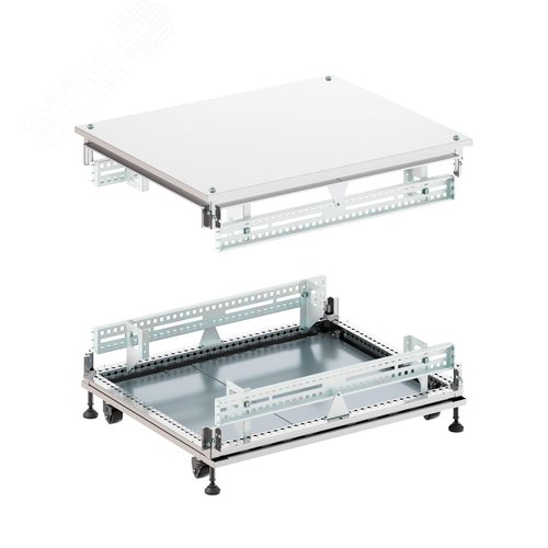 Крыша основание сплошные IT-CQE 800x1000, RAL7035