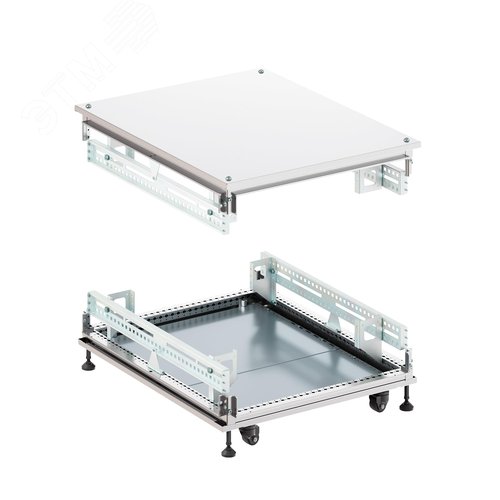 Крыша основание сплошные IT-CQE 800x1200, RAL7035